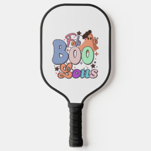 Palas De Pickleball Fab Boo Lous Retro Cubre Halloween T