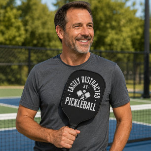 Palas De Pickleball Fácilmente Distraído por Pickleball NOMBRE Persona