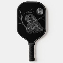 Palas De Pickleball Falcon Full Moon Monograma Negro