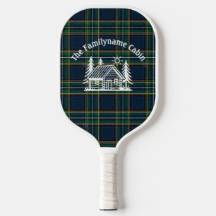 Palas De Pickleball Familia Tartán Personalizada Cabina Paddle