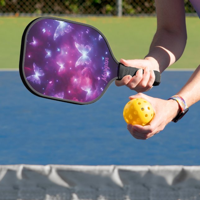 Palas De Pickleball Fantasía de mariposa personalizada (in situ)