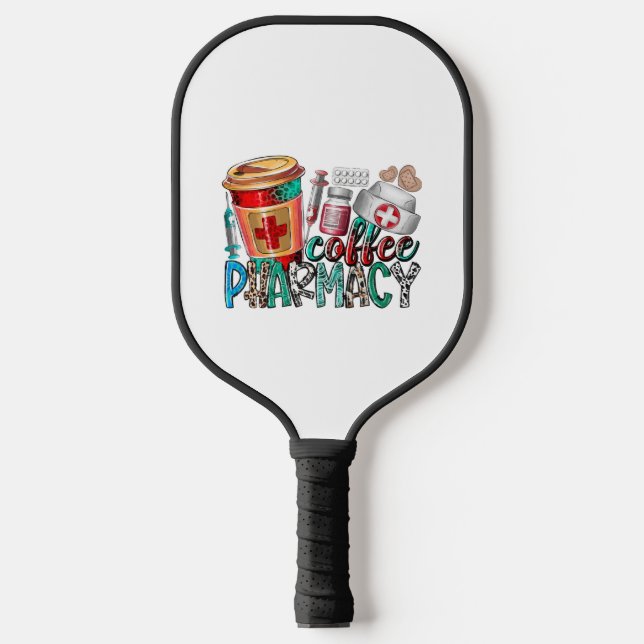 Palas De Pickleball Farmacia del café (Anverso)
