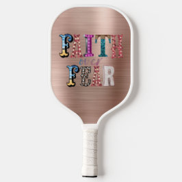 Palas De Pickleball Fe retro por miedo
