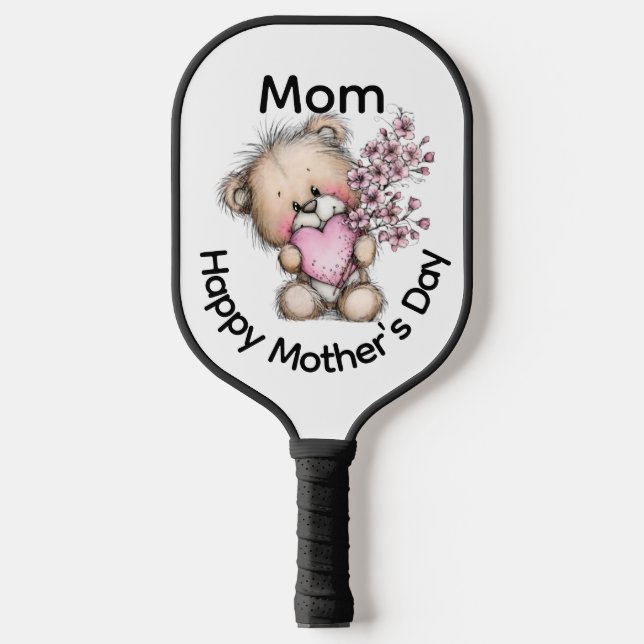 Palas De Pickleball Feliz Día de la Madre - Mamá (Anverso)
