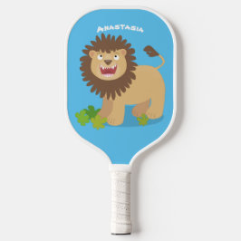 Palas De Pickleball Feliz ilustracion personalizado ruidoso