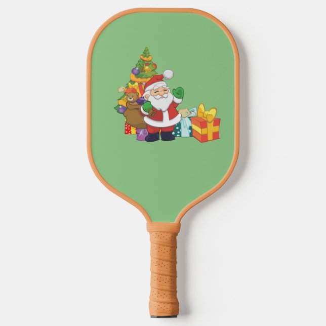 Palas De Pickleball Feliz Navidad (Anverso)