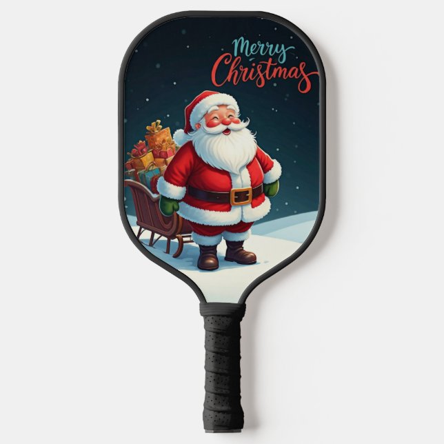 Palas De Pickleball Feliz Navidad (Anverso)