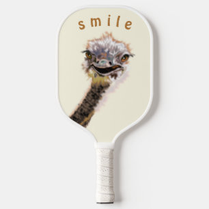 Palas De Pickleball Feliz sonrisa de avestruz bola de pellizco diverti