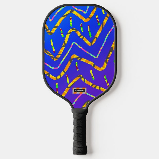 Palas De Pickleball Festival Dream Wave - California Tiger (Anverso)