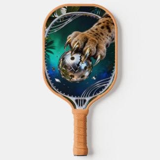 Palas De Pickleball Fierce Jungle Cat Slash Metallic Pickleball – Chro