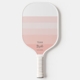 Palas De Pickleball Fiesta de bodas rosadas de Team Bride Party person