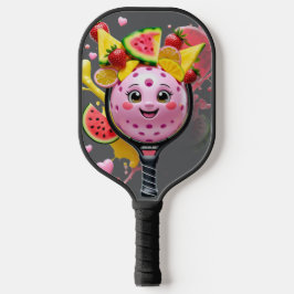 Palas De Pickleball Fiesta de pelotas de fruta - Corte Kawaii Paddle c