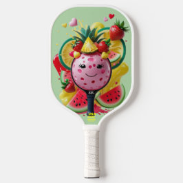 Palas De Pickleball Fiesta de pelotas de fruta - Corte Kawaii Paddle c