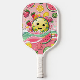 Palas De Pickleball Fiesta de pelotas de fruta - Corte Kawaii Paddle c