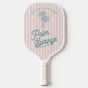Palas De Pickleball Fiesta de Playa Pastel de Primavera de Palma Rosa