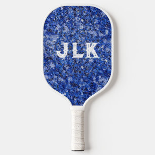 Palas De Pickleball Firma de secuencia azul