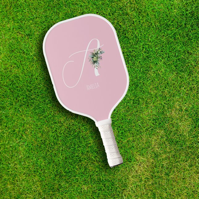Palas De Pickleball Flor acuarela rosada (Subido por el creador)