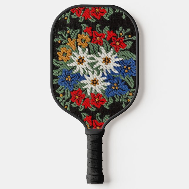 Palas De Pickleball Flor alpina suiza Edelweiss (Anverso)