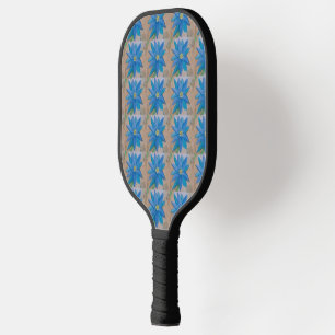Palas De Pickleball Flor azul