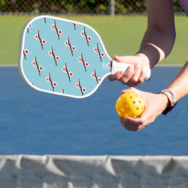 Palas De Pickleball Flor de cerezo, Sakura, patrón floral rosa
