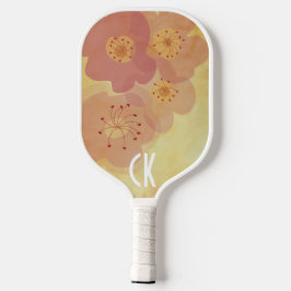 Palas De Pickleball Flor de remo de bolas