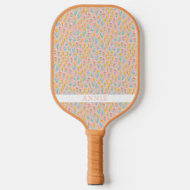 Palas De Pickleball Floral Cottagecore Pickleball Paddle personalizado