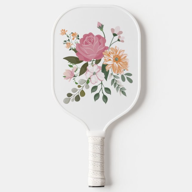 Palas De Pickleball Flores acuáticas (Anverso)