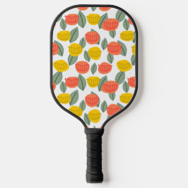 Palas De Pickleball Flores de coral y oro