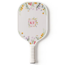Flores silvestres Monograma Paddle