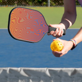 Palas De Pickleball Flujo de Sueño l Patrón Abstracto Trippy - No. 01