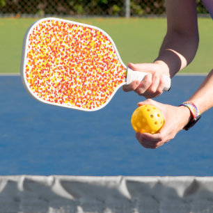 Palas De Pickleball Fondo con manchas de tinta de Shirley Taylor