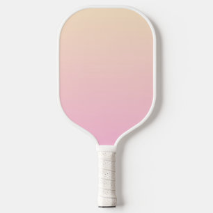 Palas De Pickleball Fondo de degradado rosa y amarillo pálido