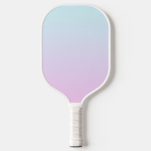 Palas De Pickleball Fondo de degradado rosa y azul pastel