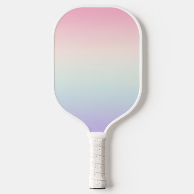 Palas De Pickleball Fondo de gradiente de color pálido (Anverso)