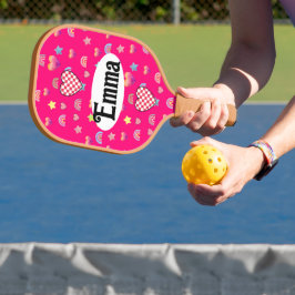 Palas De Pickleball Fondo repetitivo femenino suave