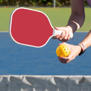 Palas De Pickleball Fondo rojo oscuro