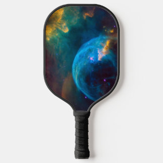 Palas De Pickleball Foto celeste burbuja nebulosa azul turquesa y aqua