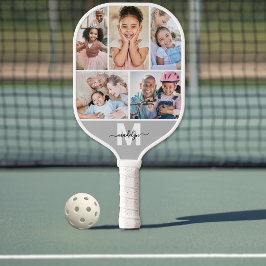 Palas De Pickleball Foto Collage Monograma Imagen