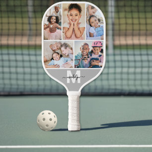 Palas De Pickleball Foto Collage Monograma Imagen