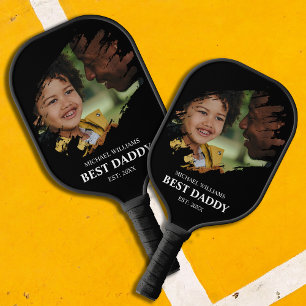 Palas De Pickleball Foto con Efecto Rascado Elegante Personalizado