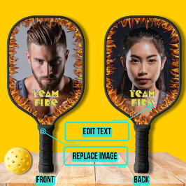 Palas De Pickleball Foto de Fire Pickleball Paddle