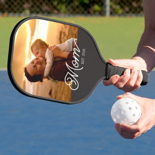 Palas De Pickleball Foto de guión divertido establecido por mamá