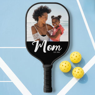 Palas De Pickleball Foto de guion divertido establecido por mamá