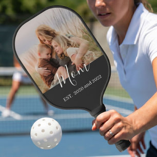 Palas De Pickleball Foto de guión divertido establecido por mamá