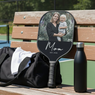 Palas De Pickleball Foto de guión divertido establecido por mamá