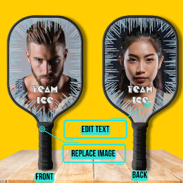 Palas De Pickleball Foto de Icicles Pickleball Paddle