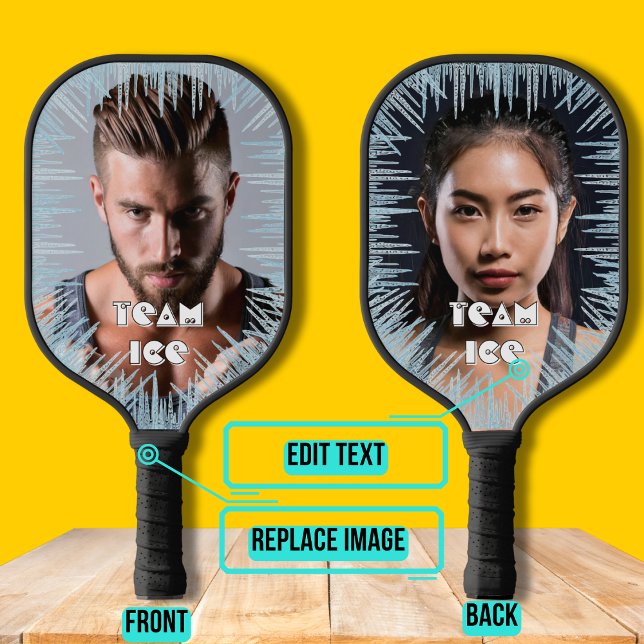 Palas De Pickleball Foto de Icicles Pickleball Paddle (Please enjoy our design and see the others in the collection.)