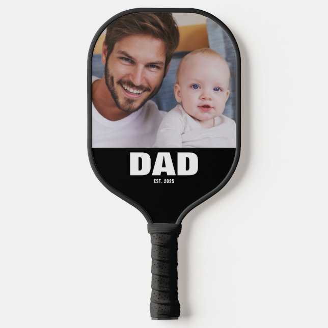 Palas De Pickleball Foto de Papá Estableció Diversión (Anverso)
