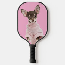 Foto de perro familiar rosa