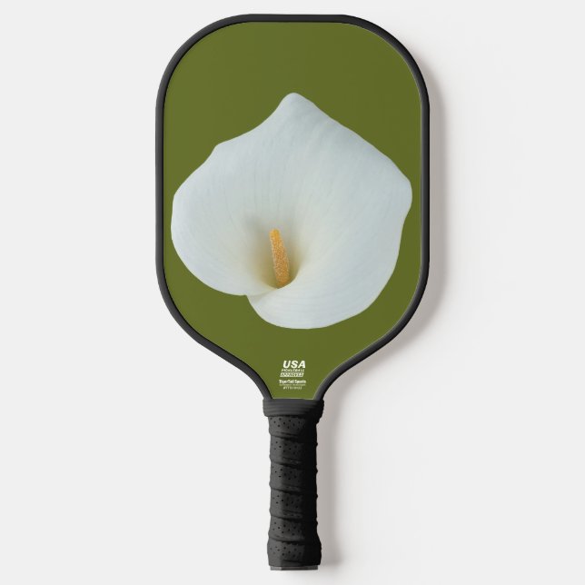 Palas De Pickleball Foto del jardín trasero de Calla blanca Lily Flowe (Anverso)